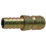 DQC E-SERIES STRAIGHT THROUGH INTERCHANGE HOSE BARB PLUG E6S6