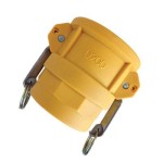 CAMLOCK FEM X BSP FEM (NYGLASS) TYPE D 15MM (1/2)