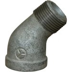 SCREWED 45DEG STREET ELBOW 2 BSP