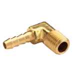 MALE 3/8 BSP X 1/2 HOSE BARB 90DEG ELBOW BP60608