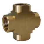 BSP PIPE CROSS 1/4 A37-04
