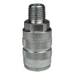 DQC DF-SERIES INDUSTRIAL SEMI-AUTO MALE COUPLER 4FM4