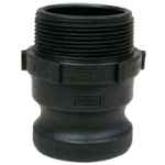 ADAPTOR CAMLOCK POLYPROPYLENE TYPE F 100MM BSP MALE