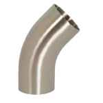 POLISHED 45DEG WELD ELBOW WITH TANGENT B2KSR150P