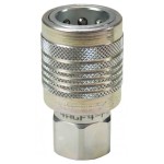 DQC AG-SERIES AGRICULTURAL PUSH-PULL POPPET VALVE COUPLER 4AGF6-PV-PS