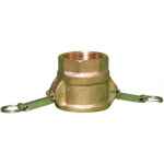 CAMLOCK FEMXBSB FEM (BRASS) TYPE D 20MM (3/4)