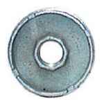 GROOVED END CAP 100 X 25 BSP OUTLET GALVANISED