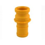 CAMLOCK MALE X HOSEBARB (NYGLASS) TYPE E 100MM (4)