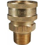 DQC E-SERIES STRAIGHT THROUGH INTERCHANGE MALE COUPLER 6EM6-B