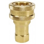 DQC H-SERIES ISO-B IND INTERCHANGE POPPET VALVE FEM COUPLER 4HF4-B