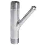 MINSUP Y-PIECE MALE X HOSE TAIL X MALE