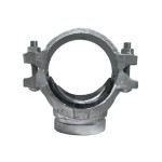 GROOVED MECHANICAL TEE GALVANISED 4 X 2-1/2 BSP