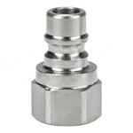 DQC V-SERIES SNAP-TITE H/IH INTERCHANGE UNVALVED FEM PLUG V4F4-SS-E