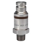 DQC HT-SERIES FLUSHFACE MALE PLUG HT3OM3