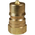 DQC H-SERIES ISO-B INDUSTRIAL INTERCHANGE FEM PLUG H8BF8-B