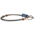 KING SAFETY CABLE HOSE-TO-HOSE SERVICE WB1SS 13-32 304 S/S COPPER FERR