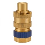 DQC N-SERIES BOWES INTERCHANGE FEM SAFETY-LOCK PLUG N4F6-B-LS