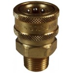 DQC V-SERIES SNAP-TITE H/IH INTERCHANGE UNVALVED MALE COUPLER 2VM2-B-E