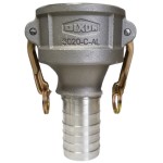 CAM & GROOVE REDUCING TYPE C COUPLERXHOSE SHANK 3020-C-AL
