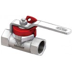 ECONOVALVE MINSUP LOCKOUT BALL VALVE 3/4 INCH X 3/4 INCH BSP