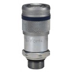 DQC HT-SERIES FLUSHFACE MALE COUPLER 3HTOM4