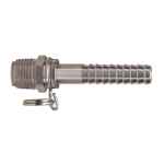 STRAIGHT SWIVELXHOSE SHANK CONNECTOR FOR SPRAY GUN BNS64