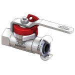 ECONOVALVE MINSUP LOCKOUT BALL VALVE 1 INCH X 1 INCH NFTP