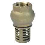 BRASS FOOT VALVE 65MM BSP BFV065