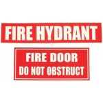HYDRANT BOOSTER SIGN
