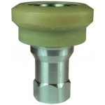 DQC H-SERIES ISO-B IND INTERCHANGE FOOD GRADE NYLON D-4HF4-SS-FNS