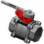 ECONOVALVE MINSUP LOCKOUT BALL VALVE 2 INCH X 2 INCH BSP