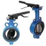 WAFER STYLE BUTTERFLY VALVE TABLE E&ANSI 80NB