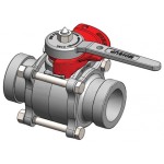 ECONOVALVE MINSUP LOCKOUT BALL VALVE SHOULDERED 2 INCH