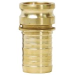 GLOBAL CRIMP STYLE CAM & GROOVE TYPE E ADAPTERXHOSE SHANK G300-E-BRCR