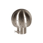STATIONARY SPRAY BALL SS316 180 DEGREE TOP SPRAY 1 INCH
