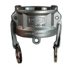 VENT-LOCK CAM&GROOVE TYPE DC DUST CAP L200-DC-SS
