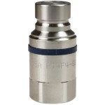 DQC HT-SERIES FLUSHFACE FEMALE PLUG HT4F4-SS