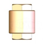 SPRING-LOADED INLINE CHECK VALVE 80MM BSP BYCV075
