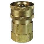 DQC V-SERIES SNAP-TITE H/IH INTERCHANGE VALVED FEM COUPLER 10VBF10-B