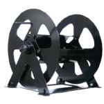 HOSE REEL OPEN 60M X 18MM CAPACITY BARE HAND CRANK