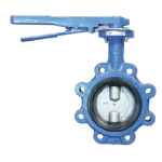 LUG STYLE WATERMARK BUTTERFLY VALVE TABLE E GEAR OPERATED 125NB