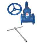 FLANGED SLUICE GATE VALVE FLANGED TABLE D 100NB V57SV-100