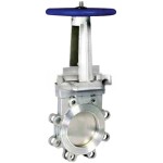 KNIFE GATE VALVE STAINLESS STEEL 150MM VKG-150-SS