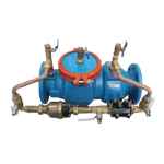 DOUBLE DETECTOR CHECK VALVE FLANGED 80MM WITH BY-PASS 20MM
