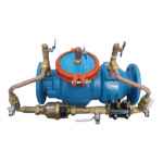 DOUBLE DETECTOR CHECK VALVE FLANGED 80MM WITH BY-PASS 25MM