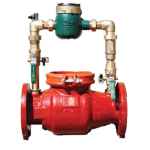 SINGLE DETECTOR CHECK VALVE 150MM WITH METERED BY-PASS 25MM