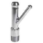 Y PIECE 1 IN HOSE TAIL X 1/2 IN HOSE TAIL X 1 IN BSP MALE MINSUP