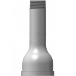SHOULDERED END REDUCING ADAPTER GALVANISED 4 X 2 BSP