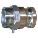 CAMLOCK MALE X BSP MALE (S/STEEL) TYPE F 32MM (1.1/4)