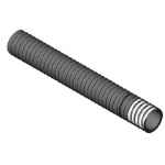 HOSE PVC WATER S/D 100MM 50PSI GREY HD PER METRE